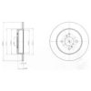 DELPHI BG4539C Brake Disc